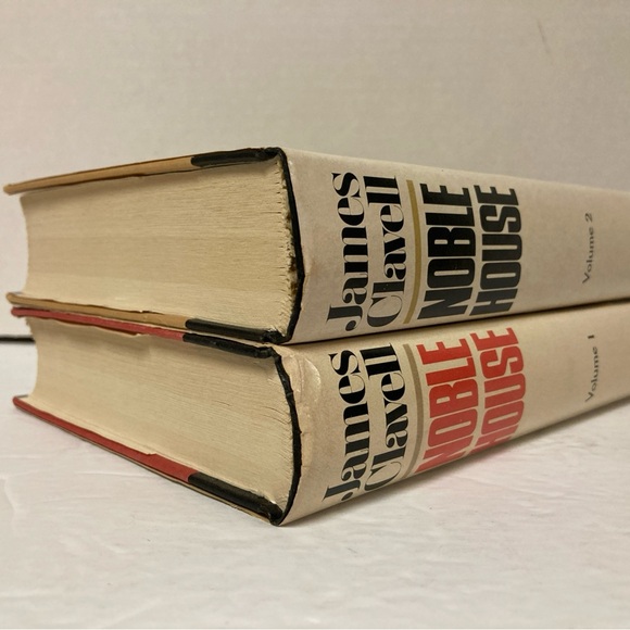 James Clavell Noble House 1  And 2 Hardcover DJ 1981 Book Club Editions - Picture 3 of 6